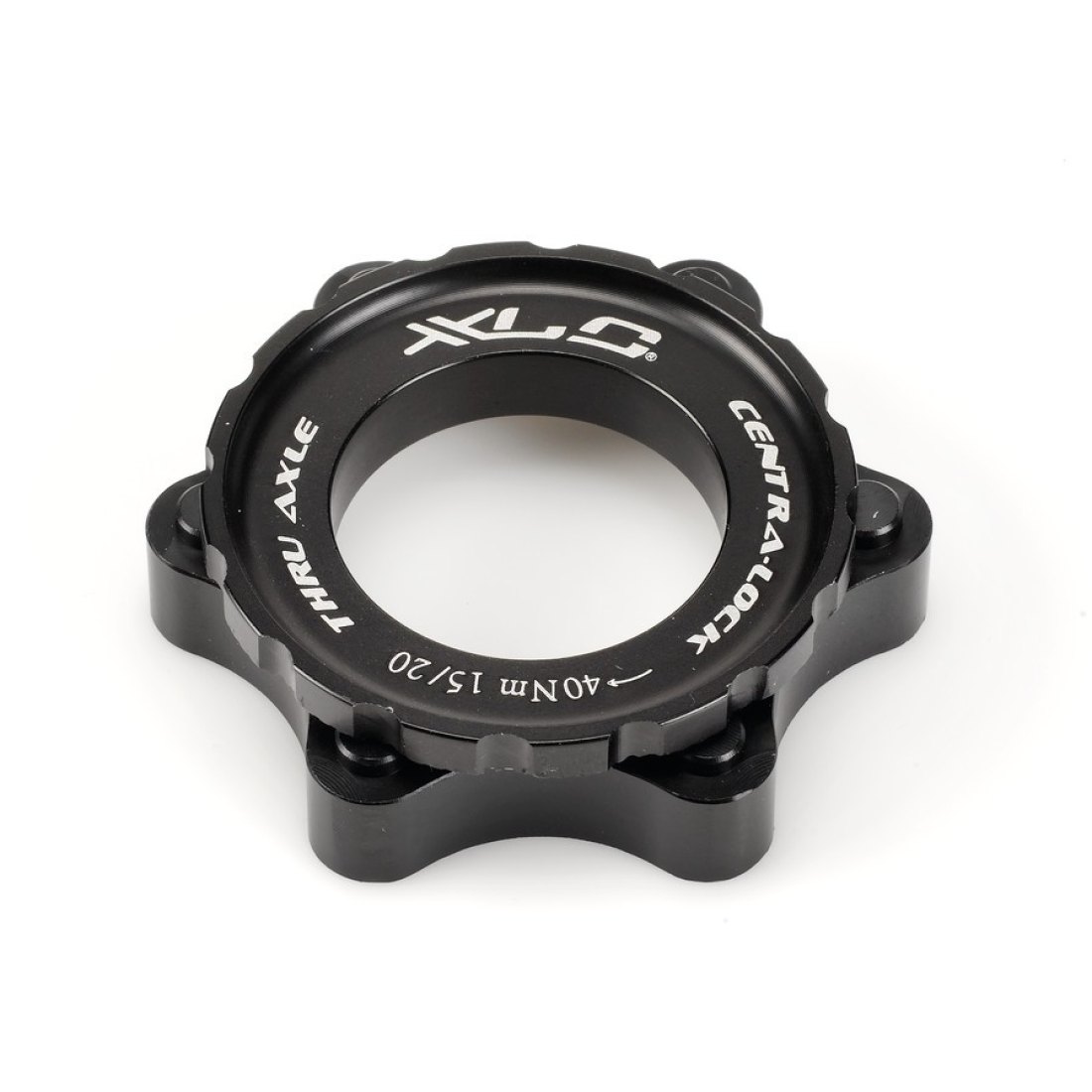 XLC Adattatore Center Lock per perno passante Nero